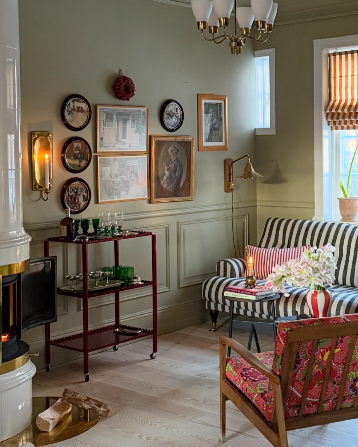 Stuekroken hjemme hos Victoria Dam i Ullevål hageby.