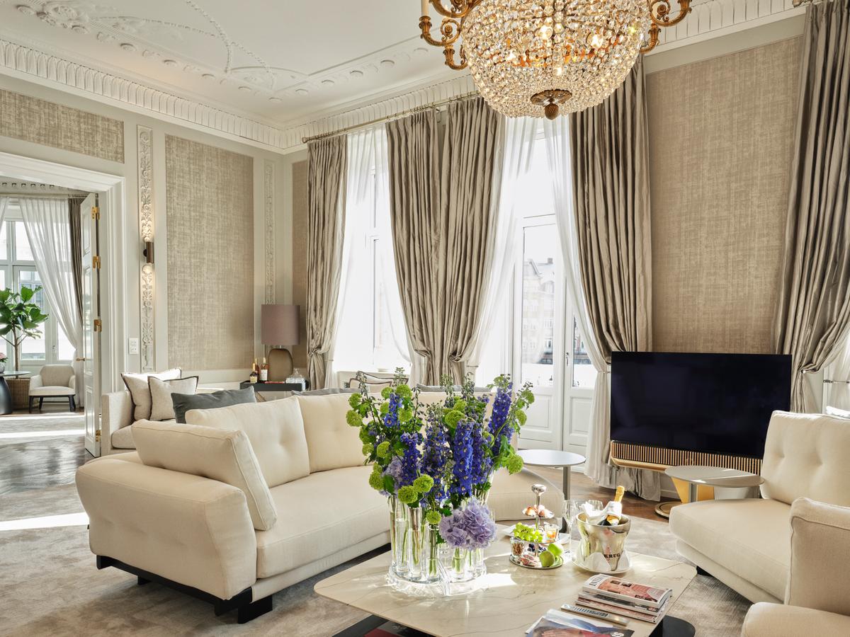 Suite på Hotel d'Angleterre Foto: Michael Langhoff