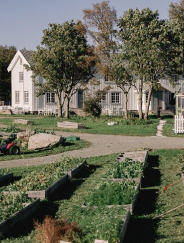 Grønnsakshagen til Kvitnes Gård, Vesterålen