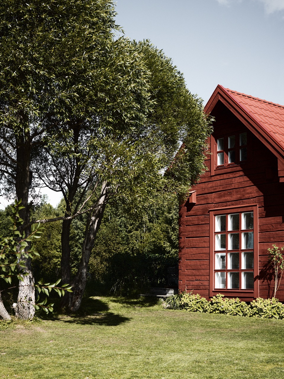 Rødmalt landsted Lotta Agaton